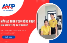 Những mẫu áo thun polo đồng phục của năm mới 2025 tại An Vượng Phát