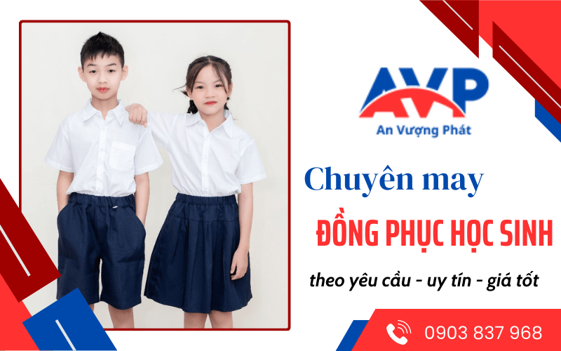 may đồng phục học sinh