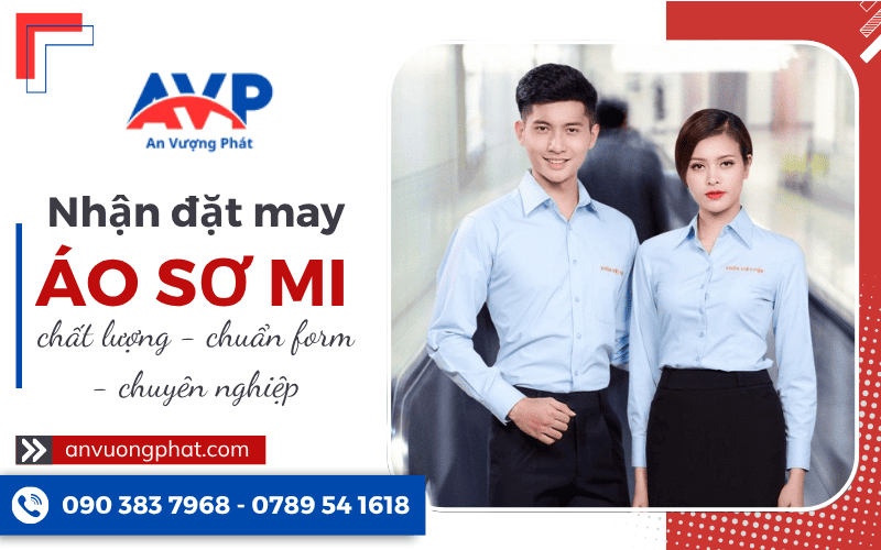 May áo sơ mi đồng phục cao cấp tại An Vượng Phát - Chất lượng tạo nên khác biệt